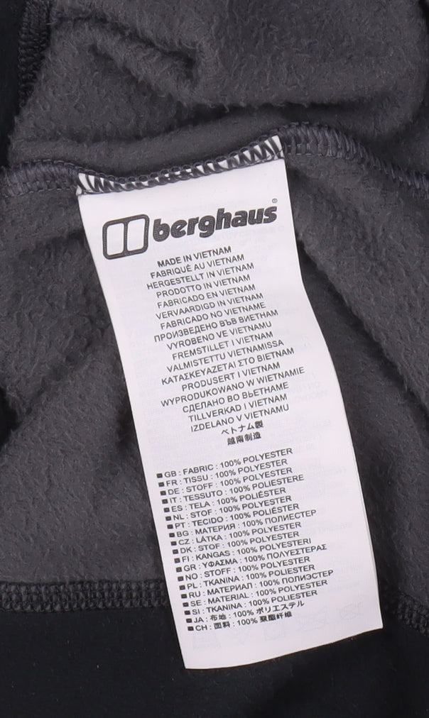 Berghaus Men's Black Fleece Sweatshirt L