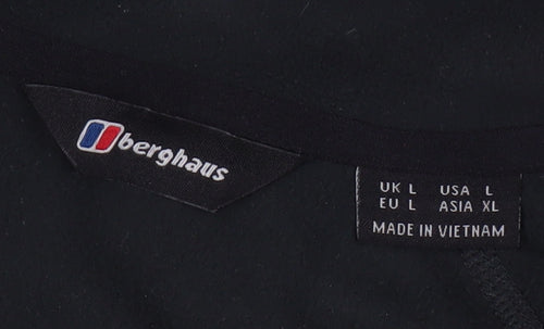 Berghaus Men's Black Fleece Sweatshirt L