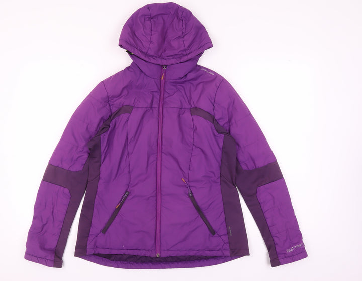Quechua Women's Purple Hoodie Size 12 with Full Zip