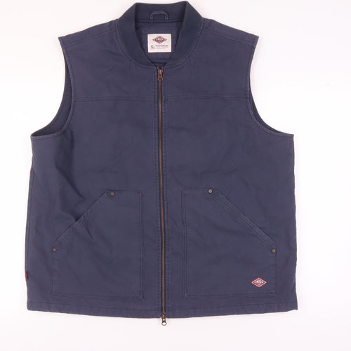 Union Works Men’s XL Blue Waistcoat Jacket