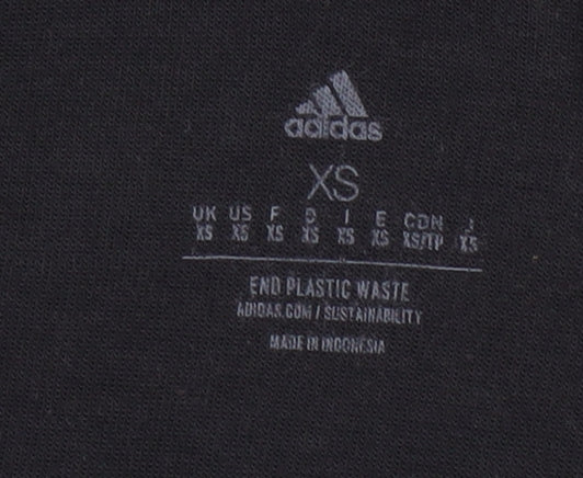 Adidas Men's Grey 1/4 Zip Sweatshirt XS Sports Logo