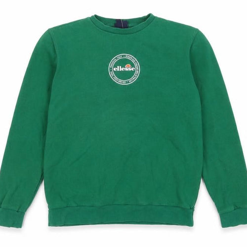 Ellesse Green Unisex Sweatshirt - Size 12 Casual Wear