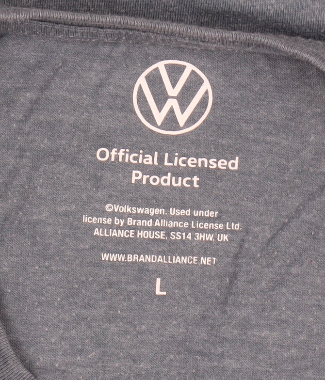 Volkswagen Men's Grey Adventure T-Shirt, Size L