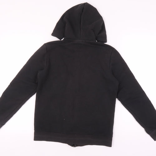 Adidas Unisex Black Full Zip Hoodie M