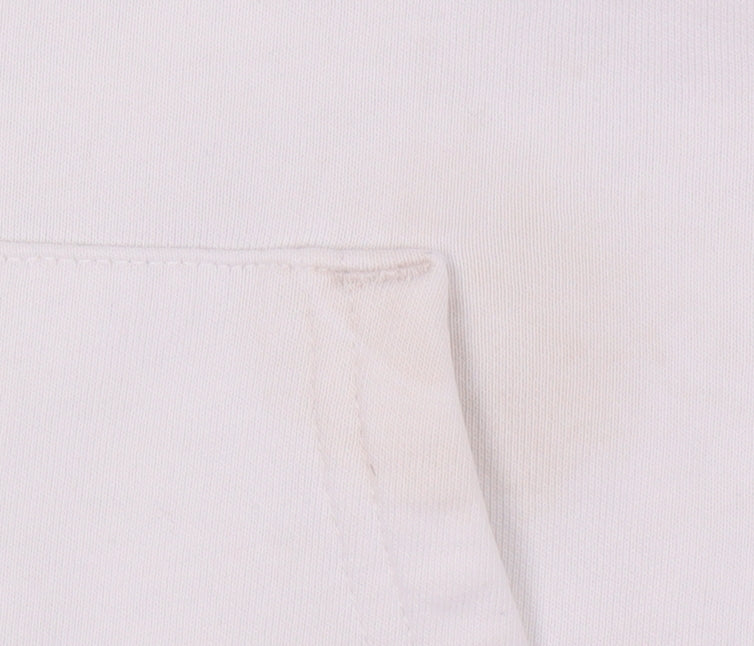 Tommy Hilfiger White Pullover Hoodie, Size S, Unisex
