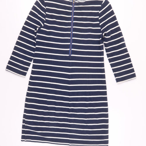 Boden Women's Blue Bodycon Dress, Size 10, Striped