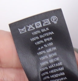 Jeff Banks Men's Blue Striped Silk Tie