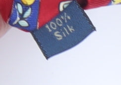 Jonelle Silk Men's Red Floral Tie