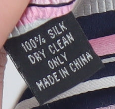 Daniel Hechter Pink Striped Silk Men's Tie