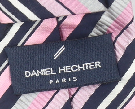 Daniel Hechter Pink Striped Silk Men's Tie