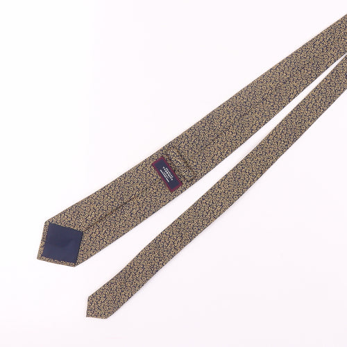 Charles Tyrwhitt Men’s Blue Silk Tie, Geometric
