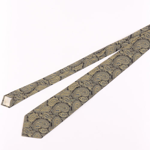 Chig by Michelsons Gold Paisley Men's Tie
