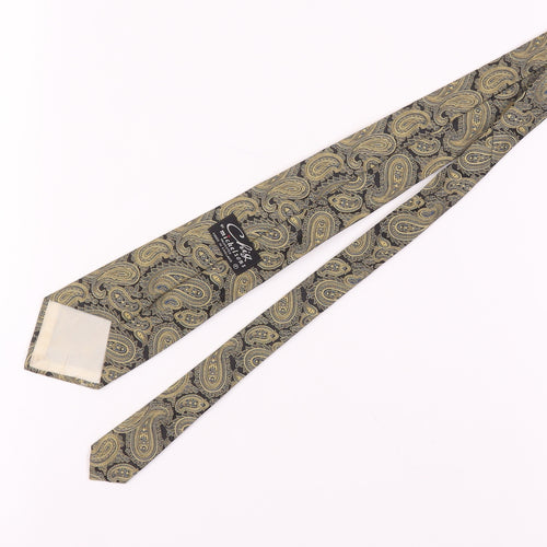 Chig by Michelsons Gold Paisley Men's Tie