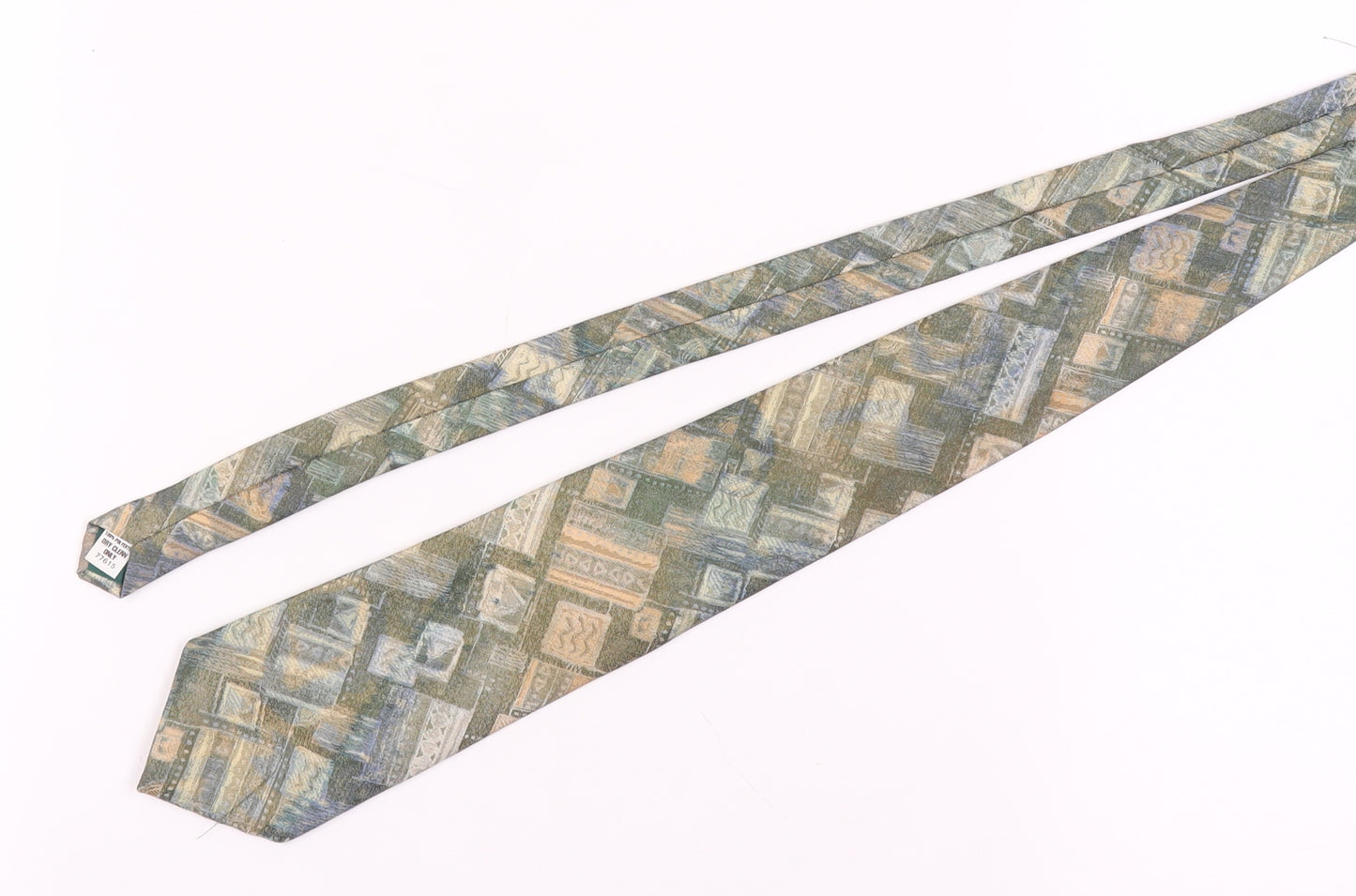 Greenwoods Men's Geometric Tie Multicoloured Polyester