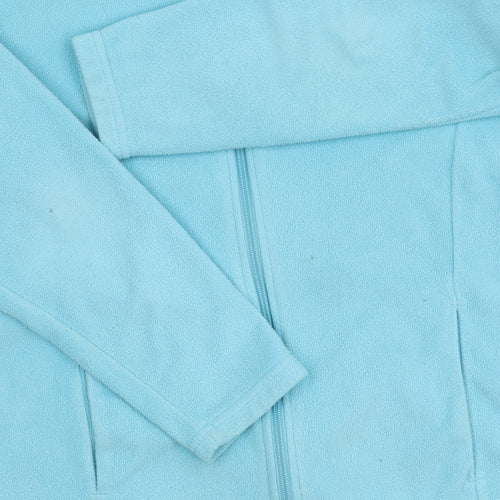 Marks and Spencer Women's Blue Fleece Jacket, Size 16