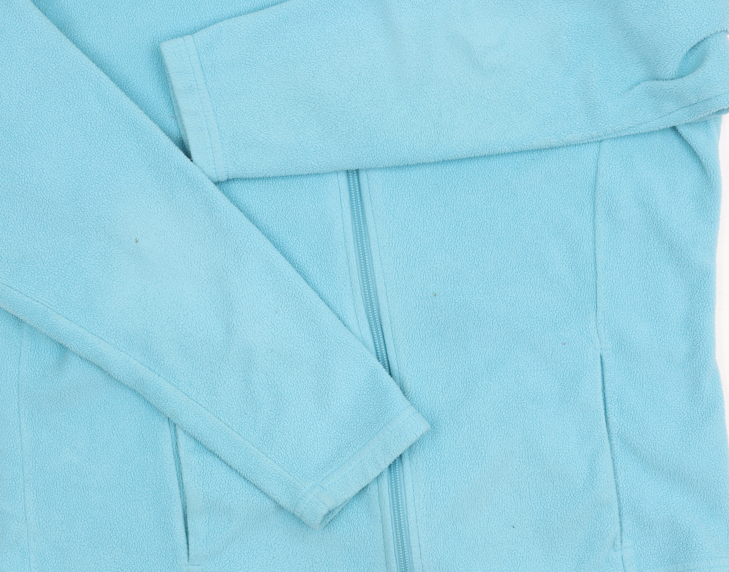 Marks and Spencer Women's Blue Fleece Jacket, Size 16