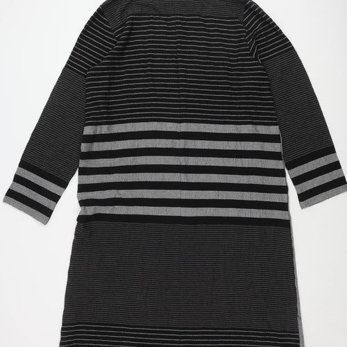 Naya Women's Black Striped Dress Size 6