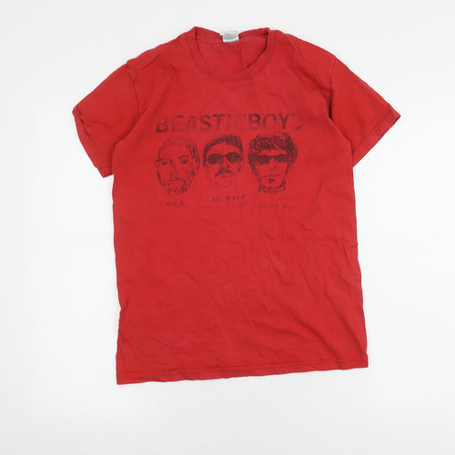 Gildan Red Band T-Shirt, Size S, Graphic Print