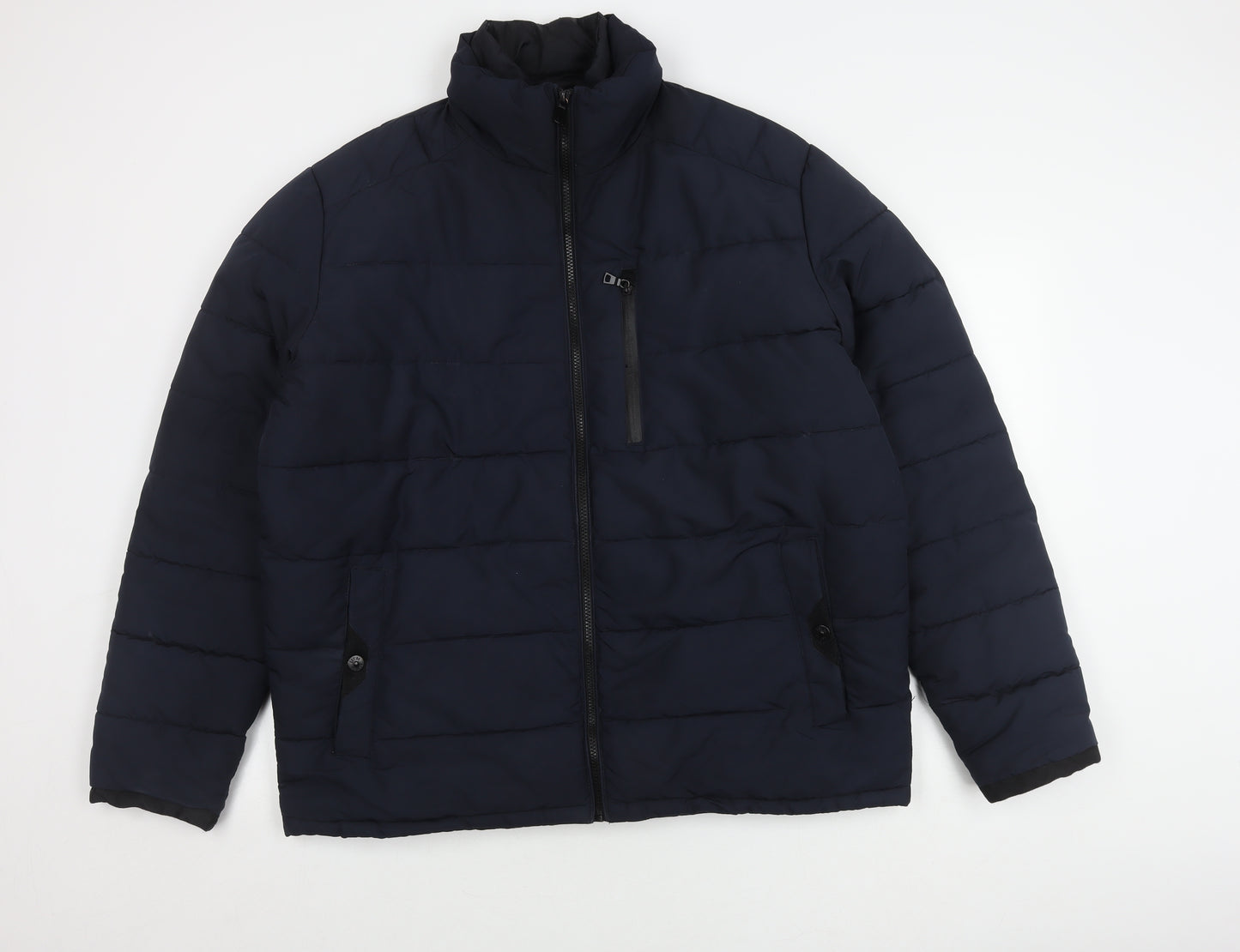 Marks and Spencer Men's XL Blue Puffer Jacket