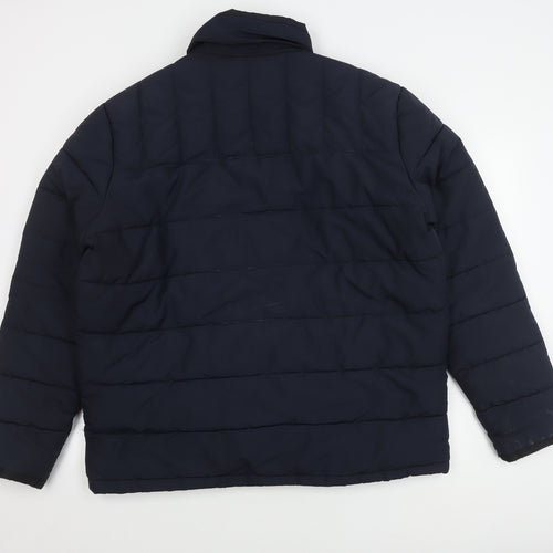 Marks and Spencer Men's XL Blue Puffer Jacket