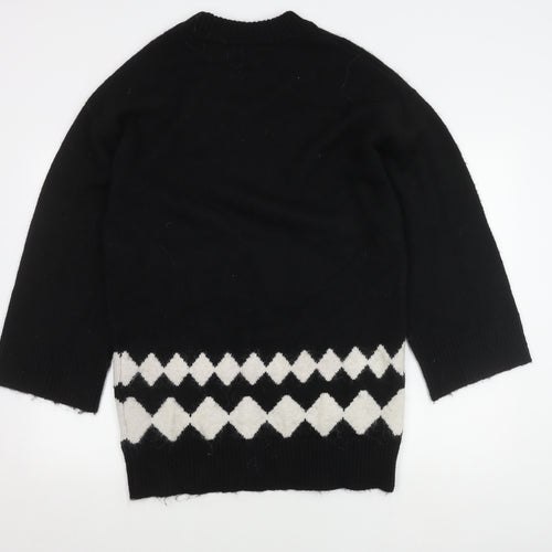 H&M Women's Black Shift Dress S, Winter Casual