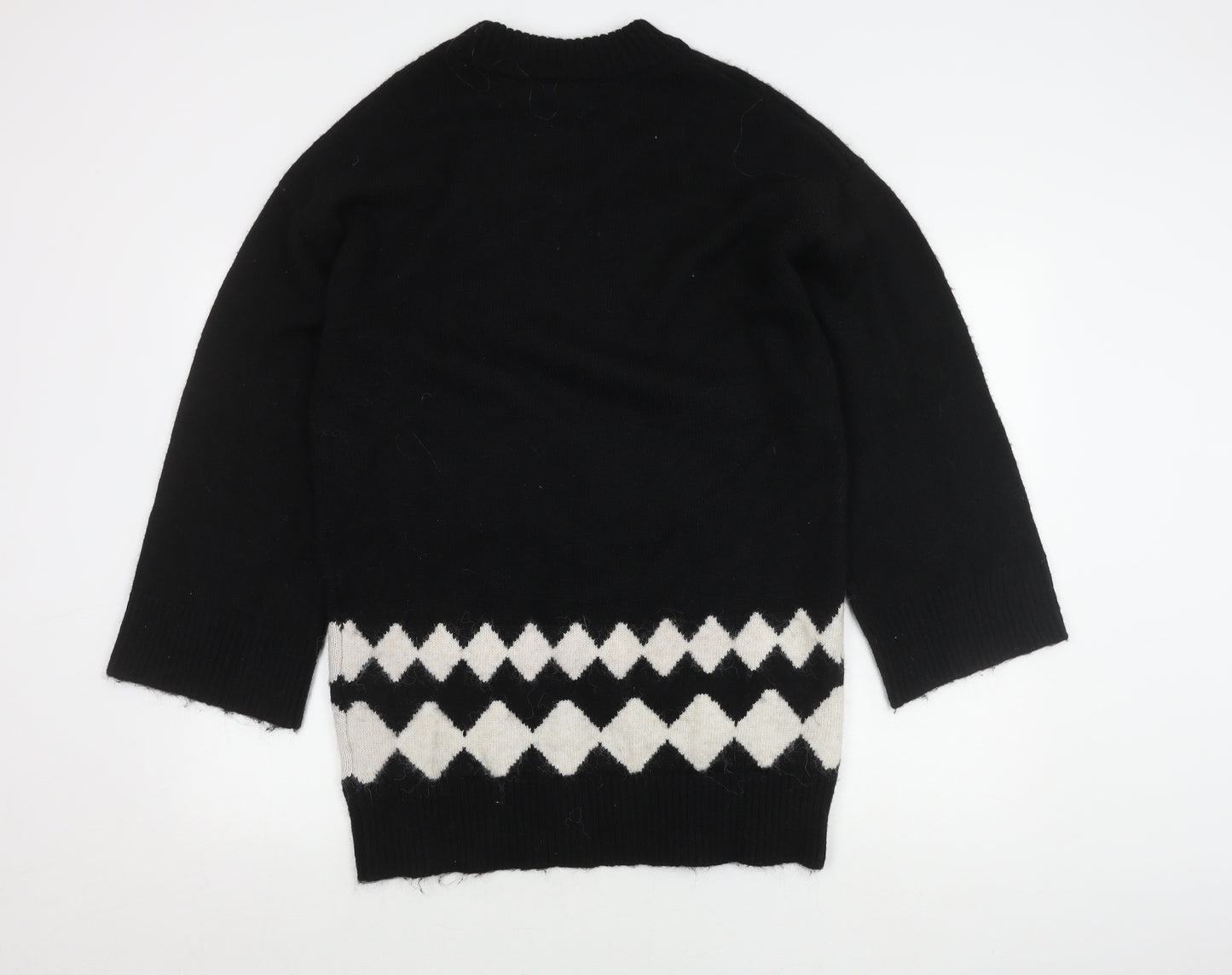 H&M Women's Black Shift Dress S, Winter Casual