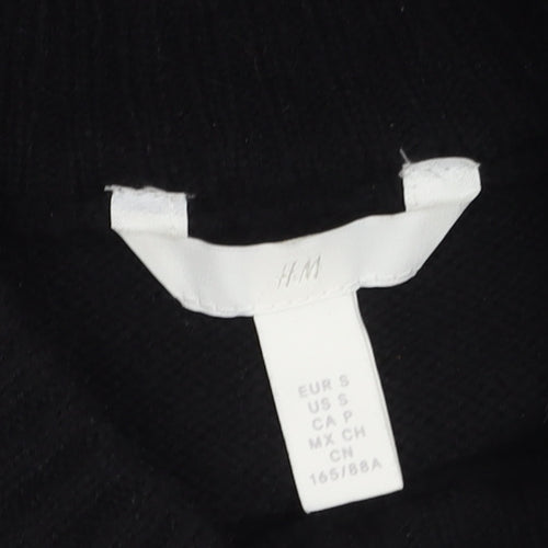 H&M Women's Black Shift Dress S, Winter Casual