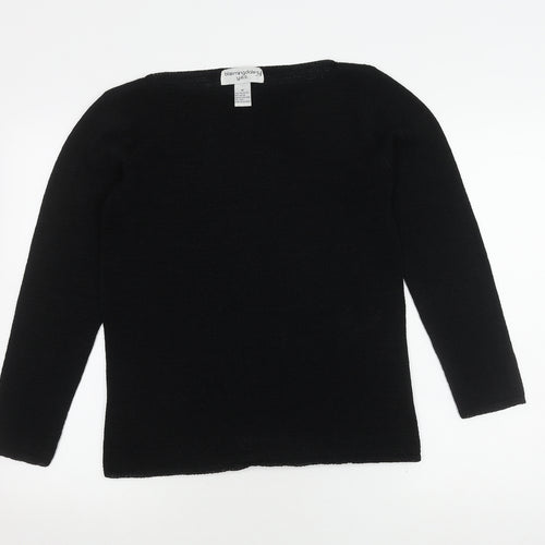 Bloomingdale's Y.E.S. Women's Black Pullover Jumper M