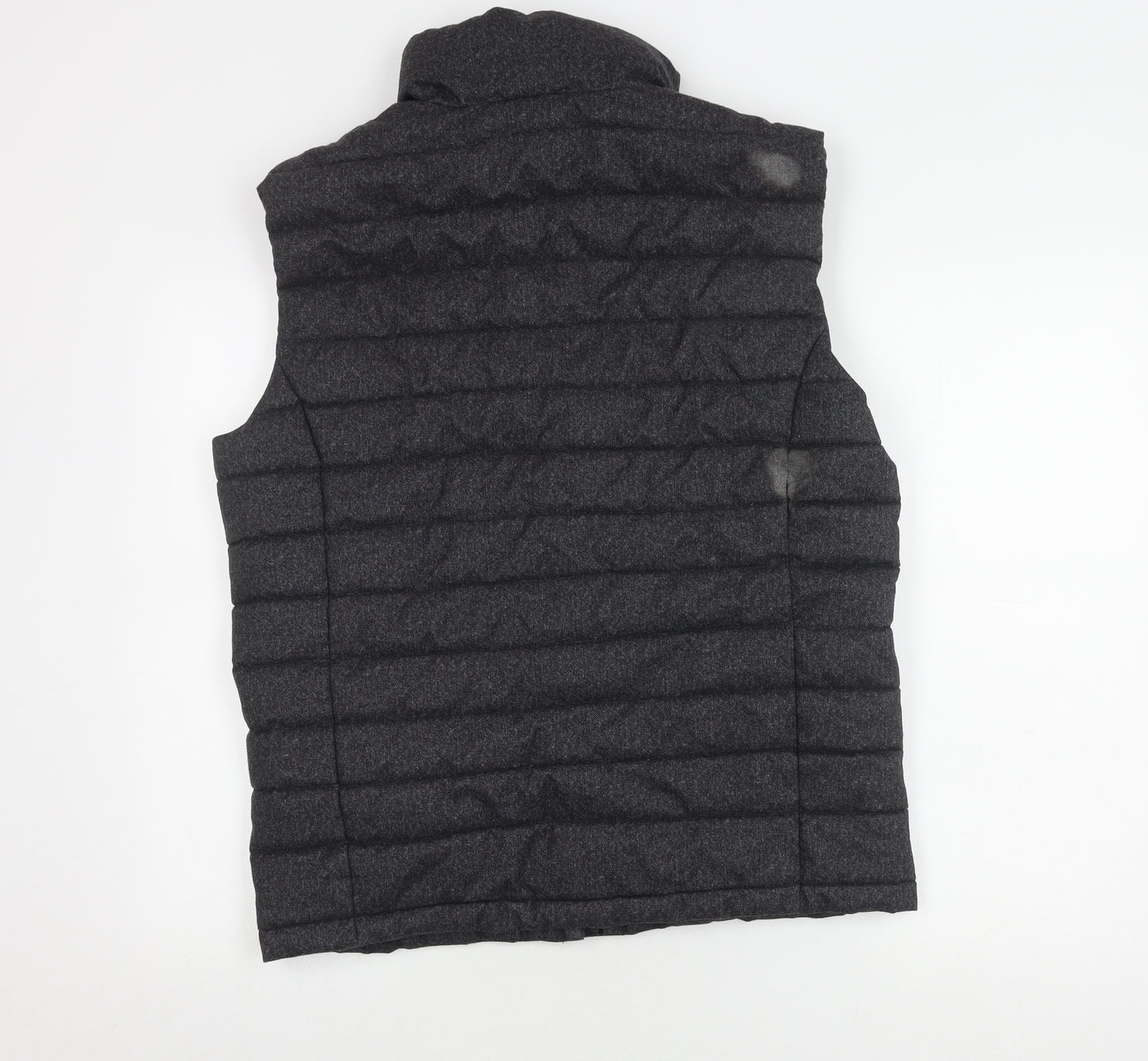 Superdry Men's Black Puffer Jacket L with Logo