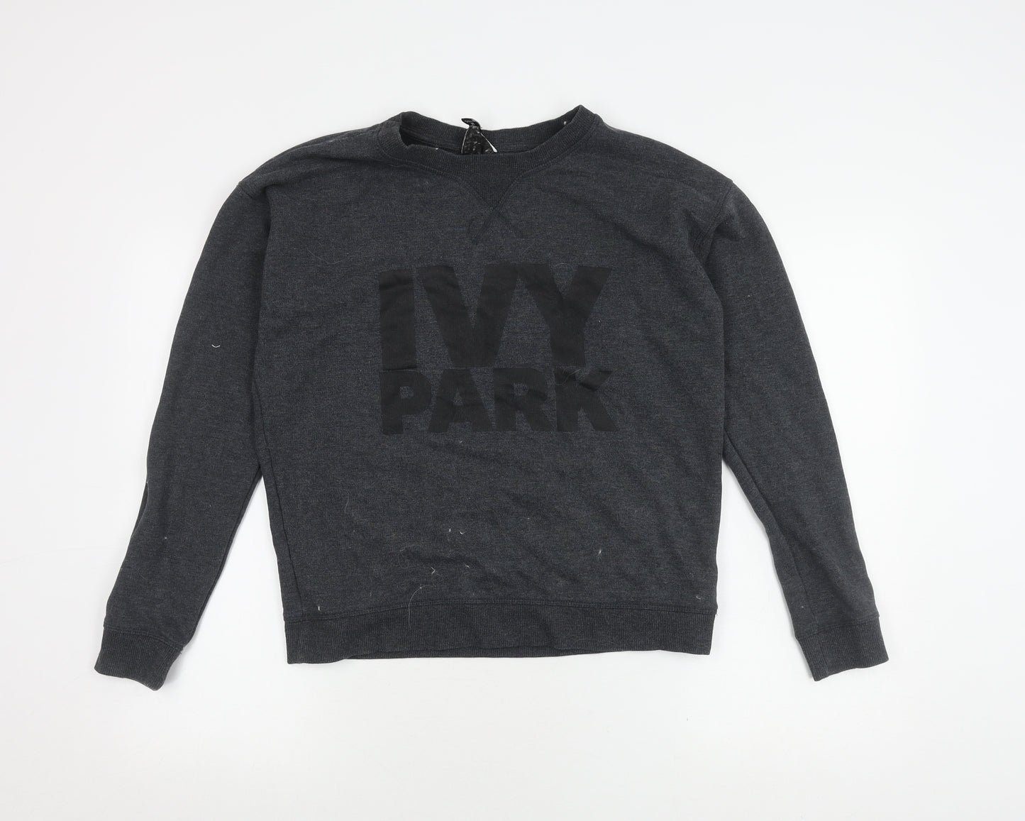 Ivy Park Women's Grey Sweatshirt Medium Pullover