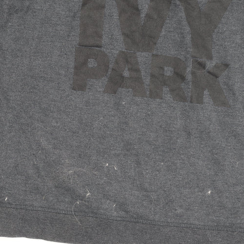 Ivy Park Women's Grey Sweatshirt Medium Pullover