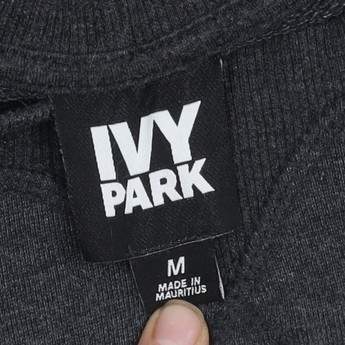 Ivy Park Women's Grey Sweatshirt Medium Pullover