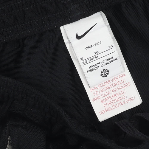 Nike Boys Black Jogger Trousers XL for Running