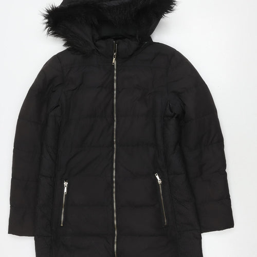 Jaeger Women's Black Puffer Jacket Size 10