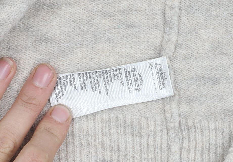Monsoon Women's Grey Cardigan, Size S, V-Neck