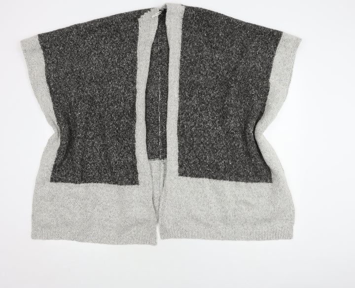 Roman Women's Grey Cape Jumper Sleeveless Knit S