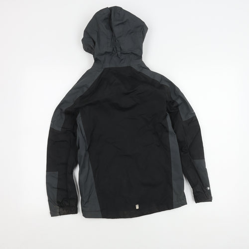 Regatta Boys' Black Hooded Parka 9-10 Years
