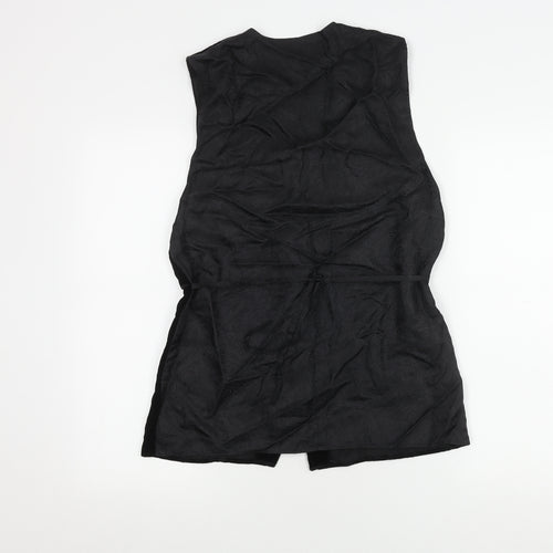 Marks and Spencer Women's Black Sleeveless Blouse
