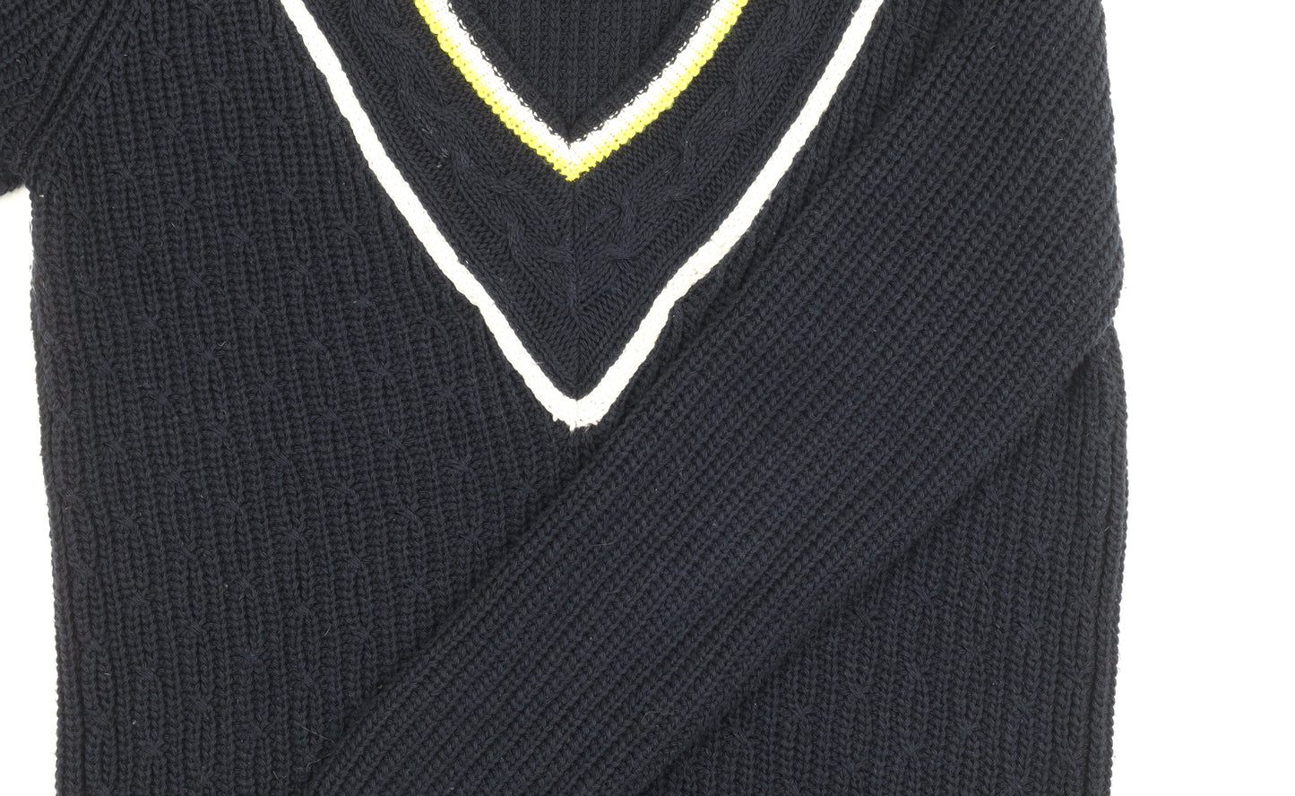 Next Women's Black V-Neck Pullover Jumper Size 6
