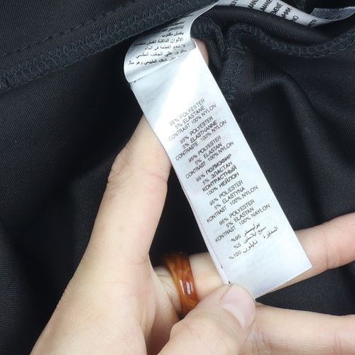 Kelly Brook Black Lace Top for Women Size 14