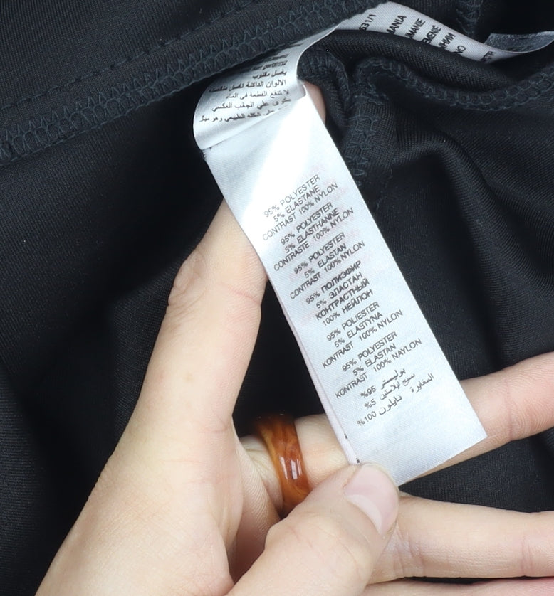 Kelly Brook Black Lace Top for Women Size 14