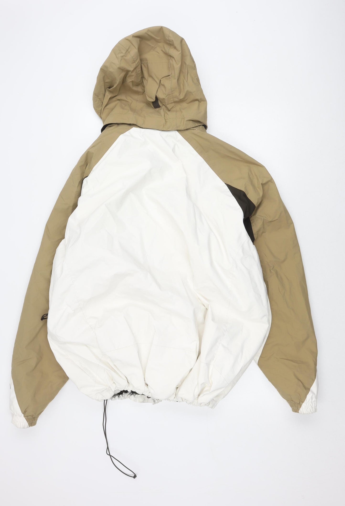 Columbia Men's Beige XXL Ski Jacket with Hood