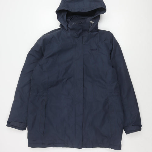 Regatta Men's Blue Waterproof Rain Coat Jacket