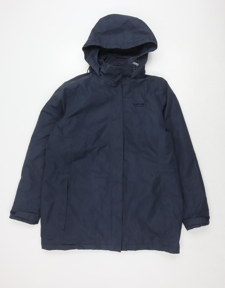 Regatta Men's Blue Waterproof Rain Coat Jacket