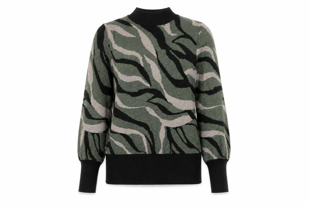 Front view of Marks & Spencer Women's S Mock Neck Jumper