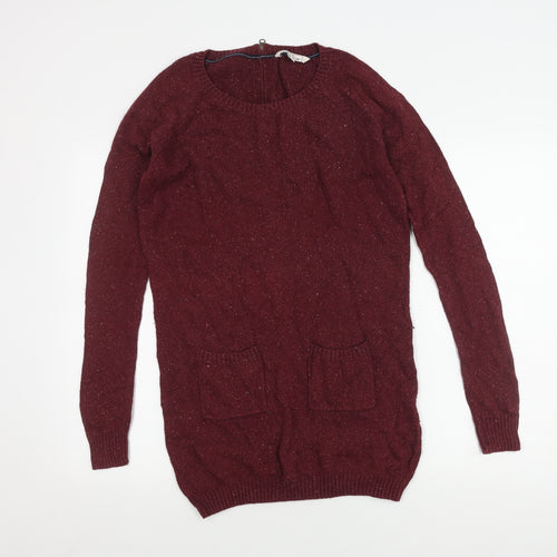 Fat Face Women's Purple Knit Pullover Jumper Size 10