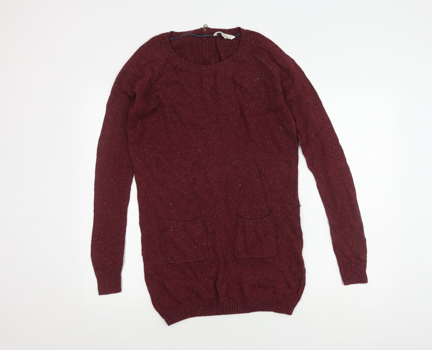 Fat Face Women's Purple Knit Pullover Jumper Size 10
