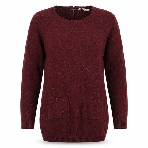 FatFace Women's Purple Knit Pullover Jumper Size 10