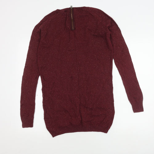 Fat Face Women's Purple Knit Pullover Jumper Size 10