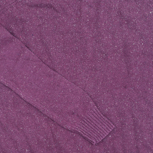 Fat Face Women's Purple Knit Pullover Jumper Size 10